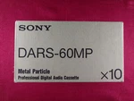 Sony DARS-60MP New Sealed X9 Blank Tapes Made In Japan. Fixed Price $90.00.