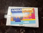 80 Retro Memorex 90 Minute Audio Cassette Type Normal Bias Dbs New 10 Pack. Fixed Price $19.95.