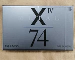 Sony Metal X Iv 74 Blank Audio Cassette Tape (sealed) New. Fixed Price $80.00.
