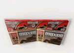 Lot Of (5) Maxell Blank Cassette TAPES..(2) Xl Ii 90 High Bias & (3) Ur 60...NEW. Fixed Price $25.00.