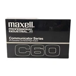 Maxell C60 Communicator Series Professional Industrial Cassette Tapes New. Fixed Price $8.95.