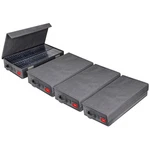 Nuswor Upgrades Cassette Tape Storage Box Dust-proof 4PACK, Grey. Fixed Price $59.94.