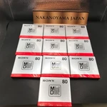 Sony MDW80T Blank Minidisc Minutes Recordable Lot Of 10 Discs Set. Fixed Price $79.00.