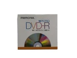 Memorex Dvd+r 10 Pack 16X, 4.7GB, 120 Min With Jewel Cases Sealed. Fixed Price $14.99.