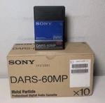 10X Sony 60MIN Dtrs Metal Particle Digital Audio Cassette (DARS-60MP) B359. Fixed Price $84.99.