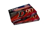 New Tdk D90 Blank Audio Cassette Tapes 2 Pack Lot Sealed High Output Ieci Type. Fixed Price $5.60.