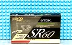Tdk Sr 60 1991 Japan Blank Cassette Tape (1) (sealed). Fixed Price $29.69.