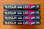 Fuji Dr-i 90 Blank Cassette Tape Lot 4 Type Normal Bias New Sealed Audio. Fixed Price $14.95.