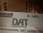 Maxell R-34DA Dat Digital Audio Tape Lot Of 9 New Sealed. Fixed Price $48.99.
