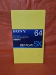 Sony Betacamsx Minute Blank Tape BCT-64SXLA Metal. Fixed Price $19.95.