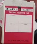 Akai ACT-200, 60 Minute 8-TRACK Cartridge Tape Japan. Fixed Price $14.99.