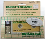 Intraclean Cassette Cleaner Care System C-911 Cleans Heads Capstan Pinch Roller. Fixed Price $24.95.