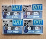 (4) Maxell R-120DM Metal Particle Audio Tapes. Fixed Price $65.00.