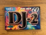 Tdk DJ-2 60MIN Type Ii Blank Audio Cassette Tape. Japan 1995. Fixed Price $10.90.