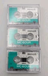 Maxell MC-60UR Normal Position Microcassette 3-PACK Minutes New. Fixed Price $8.65.