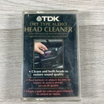 Vintage Tdk Dry Type Audio Head Cleaner Cassette. Fixed Price $12.99.