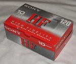 Nos Sony C-120 Hfc Type Audio Cassettes Blank Media Sealed Case Of 10. Fixed Price $39.99.
