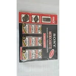 Sony Micro Cassette 3MC-60B Pack Of 9. Fixed Price $65.73.