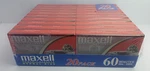 Maxell 20 Pack UR60 Audio Cassette Tapes - Minute 90M Normal Bias. Fixed Price $34.99.