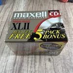 Maxell Xlii 90 High Bias Blank Audio Cassette Tapes - (5 Pack) Brand New Sealed. Fixed Price $35.00.