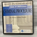 Sum And Substance Criminal Procedure By Joshua Dressler 5 Cassettes. Fixed Price $50.00.