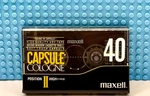 Maxell Capsule Cologne 40 1990 Type Ii Blank Cassette Tape (1) (sealed). Fixed Price $26.99.
