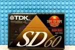 Tdk Sd 60 1992 Usa Type Ii Blank Cassette Tape (1) (sealed). Fixed Price $30.59.