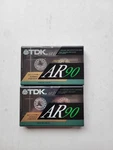 Tdk AR90 Audio Recording Cassettes New Lot Of 2. Fixed Price $35.00.