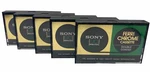 Sony Vintage Cassettes Lot Of 5 Ferri Chrome C-90 Fecr Tape Made Japan. Fixed Price $75.00.