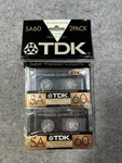 Tdk SA-60 Iec Type Ii High Position Cassette Tapes Sealed New 2. Fixed Price $19.95.