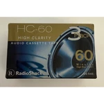 Radioshack Audio Cassette Tape 3 Pack Gold HC-60 High Bias Type Ii Min. Fixed Price $9.99.