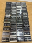 Vintage Tdk SAX90 SA90 SAX60 100 Used Cassette Tape Lot Of 44. Fixed Price $119.00.