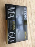 Tdk Ma 60 Type Iv 1992 Blank Cassette Tape (1) (sealed) New. Fixed Price $25.00.