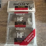 Sony 60 Normal Bias Type High Fidelity Audio Cassette Tape Sealed Of 2. Fixed Price $5.00.