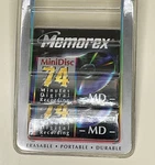 Memorex Recordable Minidisc 74 Minutes Digital Recording Md Lot Of 2 Nos. Fixed Price $12.95.