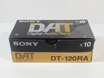 Sealed Of 10 Sony Dat Digital Audio Cassette Tape DT-120RA #6119. Fixed Price $249.99.