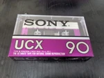 Sony Ucx 90 Type Ii (high Bias) Blank Cassette Tape *factory Sealed* Nos Vintage. Fixed Price $35.00.