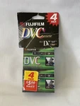 Fujifilm DVM60 Digital Video Cassette DVC60 Lot Of 4 Nib.. Fixed Price $14.99.