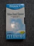Sony Video Head Cleaner Cleaning Vhs Brand New Sealed! Free Shipping!. Fixed Price $20.00.