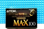Tdk Ma-x 100 Type Iv 1992 Usa Blank Cassette Tape (1) (sealed). Fixed Price $79.99.