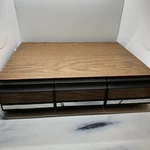 Vtg Walmart Cassette Faux Wood Grain Storage Case Holder 3 Drawer 42 Tapes. Fixed Price $15.99.