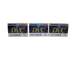 Panasonic Minidv Tapes 90 AY-DVM60FF 3 New Sealed Cassette. Fixed Price $21.99.