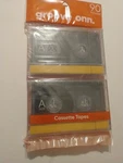 Groove Onn. 90 Minute Cassette Tapes, 2 Count New Still Original Package. Fixed Price $10.00.