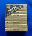 Vintage Sealed Maxell Xl Ii 100 8 Pack Of Blank Cassette Tapes. Nos. Fixed Price $79.95.