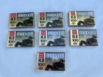 Maxell High Bias Xlii 100 Minute Audio New, Sealed, 7 Cassettes. Fixed Price $63.00.