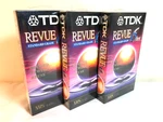 Tdk T-120RVBH Vhs 6 Hours Revue Standard Grade Lot Of 3 New!. Fixed Price $12.97.