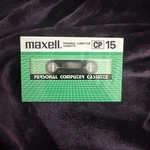 Maxell CP-15 Personal Computer Tape (1) (sealed). Fixed Price $15.00.