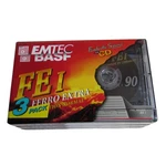 Emtec Basf Fe 90 Blank Audio Cassette Tape 3 Pack Sealed Made In Germany. Fixed Price $22.88.